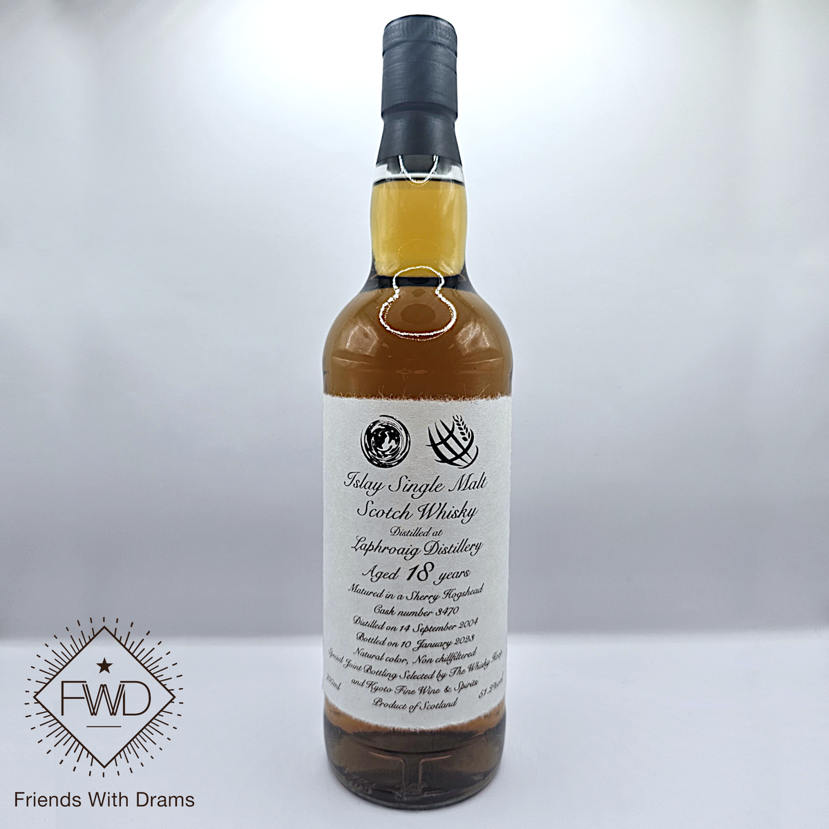 Laphroaig 18yo (Whisky Hoop + Kyoto Fine Wine & Spirits) – Friends With  Drams