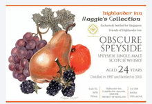 Load image into Gallery viewer, Obscure Speyside 24yo (Singapore Exclusive)