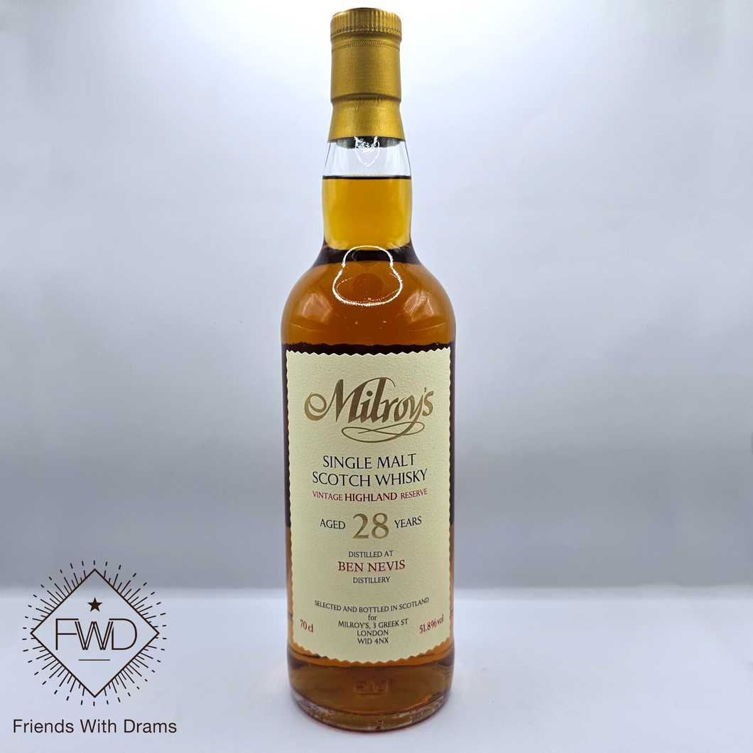 Ben Nevis 28 Year Old 1996 Vintage Reserve (Milroy