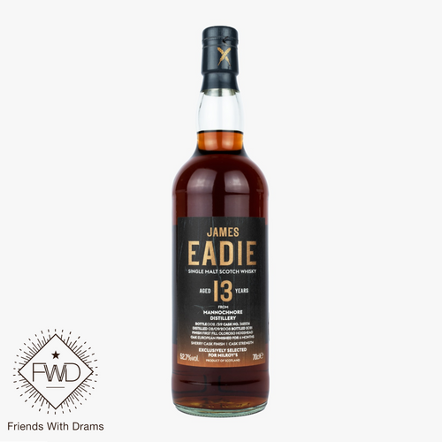 Mannochmore 13 years - James Eadie Bottled Exclusively for Milroy's